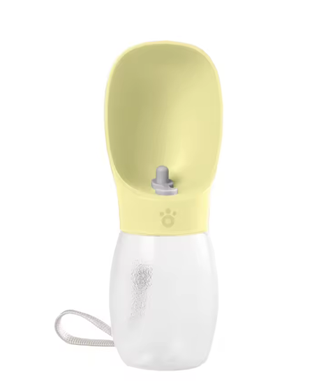 Botella de agua para perros 300ML 3 colores
